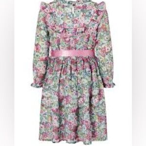 Monsoon Children's Floral Print Fancy Dress, Size 12-13 Years - New!